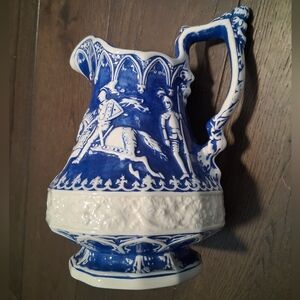 Royal Delft Blue and White Hand Crafted Vintage Ceramic Pitcher